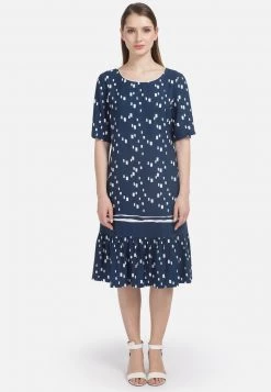 HELMIDGE Robe De Jour Blau Femme