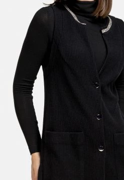 HELMIDGE WESTE Veste Sans Manches Schwarz Femme -HELMIDGE Soldes Boutique 0377c1cc669f40689a979da38467548f