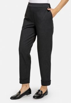 HELMIDGE Pantalon Classique Schwarz Femme -HELMIDGE Soldes Boutique 058484d9f93f4788930502c003f910a2