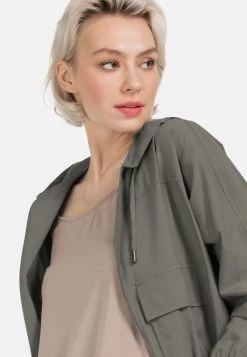HELMIDGE Femme Veste Légère Khaki 12 HELMIDGE Femme Veste Légère Khaki -HELMIDGE Soldes Boutique 0790e91db3f141aab3615c81a23a73c1