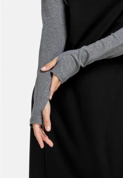 HELMIDGE Femme Robe En Jersey Black -HELMIDGE Soldes Boutique 080bcfce1bf4415db77d3290df2fca40