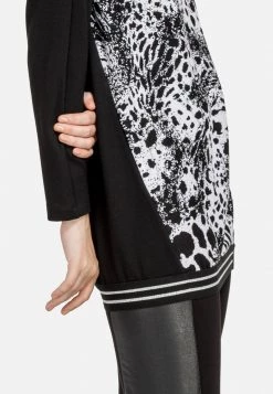 HELMIDGE Femme T Shirt à Manches Longues Schwarz/weiss 11 HELMIDGE Femme T Shirt à Manches Longues Schwarz/weiss -HELMIDGE Soldes Boutique 090e81ccfd65491783b1586635af941a