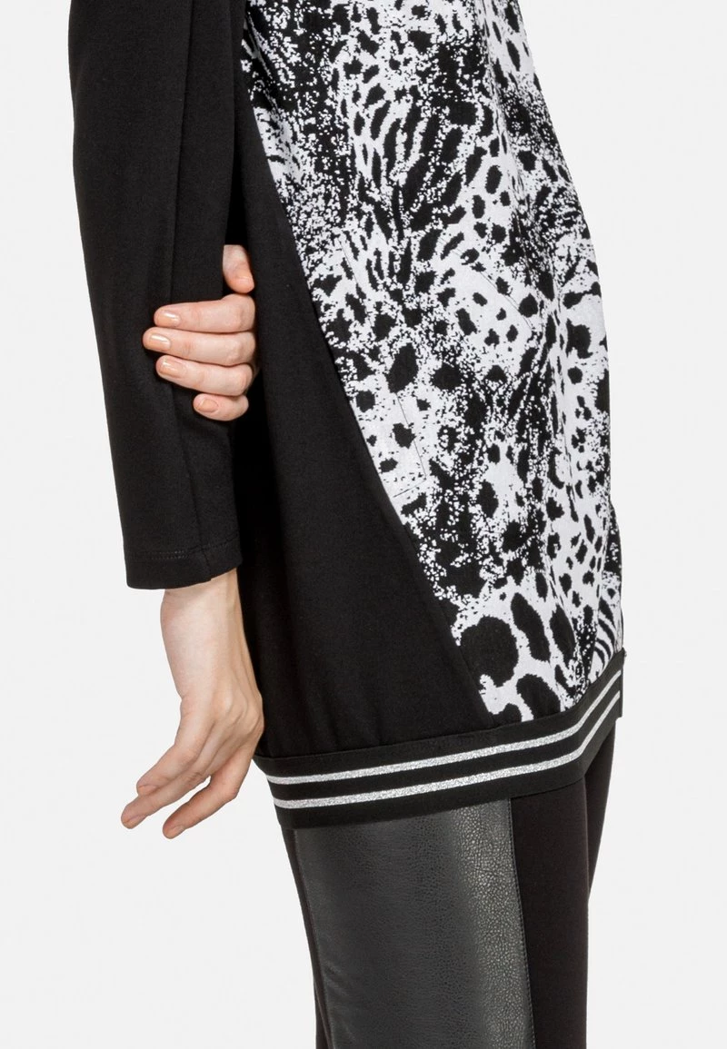 HELMIDGE Femme T Shirt à Manches Longues Schwarz/weiss 6 HELMIDGE Femme T Shirt à Manches Longues Schwarz/weiss – Image 4