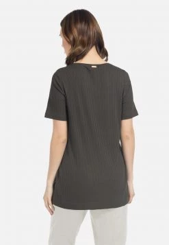 HELMIDGE Femme Blouse Dunkel Khaki 9 HELMIDGE Femme Blouse Dunkel Khaki -HELMIDGE Soldes Boutique 09a68a9ef0de4013b7f3596aeedfe7c4