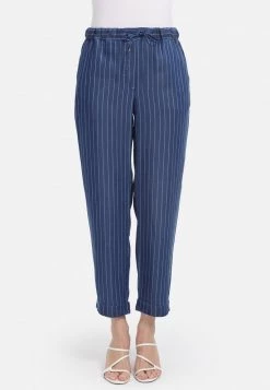HELMIDGE Femme Pantalon Classique Blau