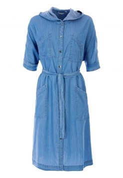HELMIDGE Robe En Jean Blau Femme -HELMIDGE Soldes Boutique 0cb368c5b56145a0a471aab706ee1d31