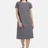 HELMIDGE Femme Robe De Jour Grau -HELMIDGE Soldes Boutique 0cd760978c2e4f35b26c8a50cc083192