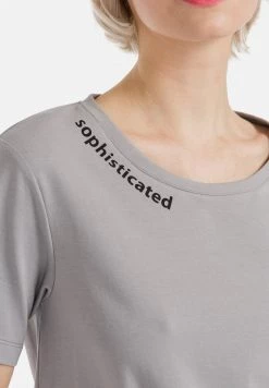 HELMIDGE Femme T Shirt Imprimé Grau -HELMIDGE Soldes Boutique 0d0cd18c05f342ab981100f1edf5d95f