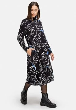 HELMIDGE Femme Robe Pull Schwarz -HELMIDGE Soldes Boutique 0d621fda73a24d3a8ccadbdf8a027919