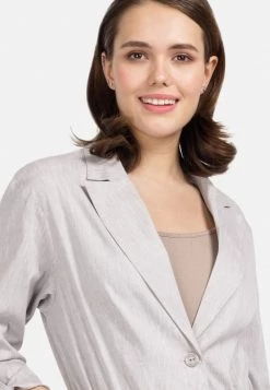 HELMIDGE Femme Blazer Beige -HELMIDGE Soldes Boutique 0e78a8686ce14f69b7937177412c5e48