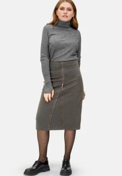 HELMIDGE Femme Pullover Grau