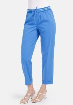 HELMIDGE GLITZEREFFEKT Pantalon Classique Blau Femme -HELMIDGE Soldes Boutique 0ff3fb0c27ac46b8b5b83dbf251bbff4