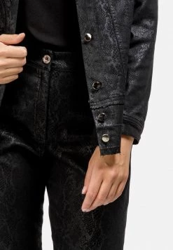 HELMIDGE Femme Veste En Jean Schwarz -HELMIDGE Soldes Boutique 10331699ed344734a4d22de49490a488