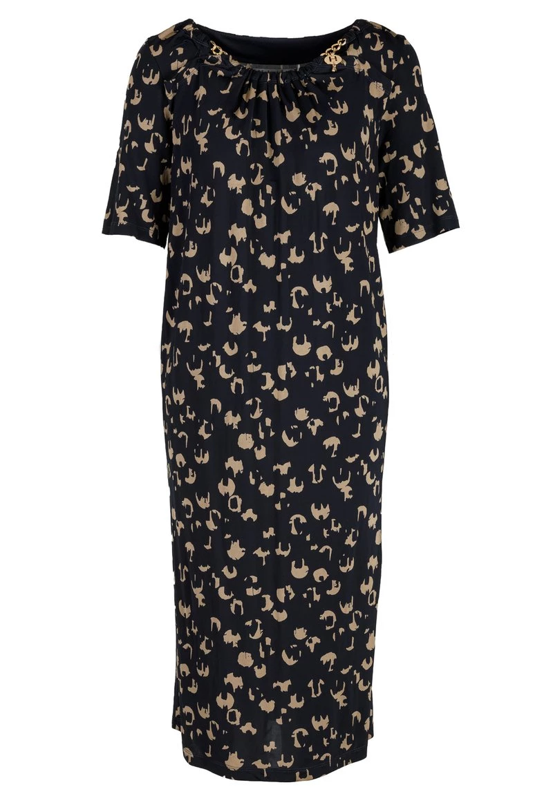 HELMIDGE Robe Fourreau Dunkel Blau Beige Femme 9 HELMIDGE Robe Fourreau Dunkel Blau Beige Femme – Image 7