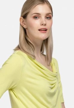 HELMIDGE KNOTEN AUSSCHNITT Blouse Gelb Femme 10 HELMIDGE KNOTEN AUSSCHNITT Blouse Gelb Femme -HELMIDGE Soldes Boutique 10df8bc7bed0456b9f1e80784fcefcf1