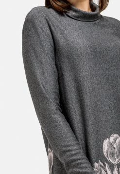 HELMIDGE Robe Pull Grau Femme -HELMIDGE Soldes Boutique 12ee5469b20d4cca9589c1aa5c024771