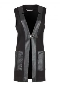 HELMIDGE Veste Sans Manches Schwarz Femme -HELMIDGE Soldes Boutique 166231e1bac64dada7d3b42596a11505