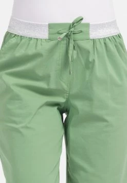 HELMIDGE GLITZEREFFEKT Pantalon Classique Hellgrun Femme -HELMIDGE Soldes Boutique 171094ee46234d69bb3333772831f82d