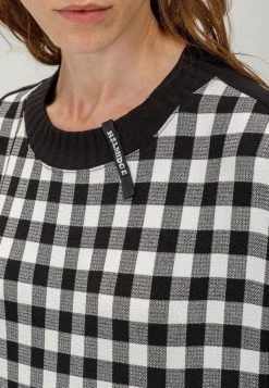 HELMIDGE Sweatshirt Schwarz Weiss Femme -HELMIDGE Soldes Boutique 19e81229b5d84b5dbfeeb0ed898ff7ff