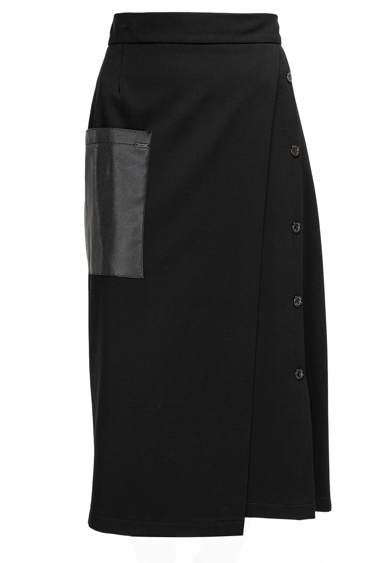 HELMIDGE Femme FALTENROCK Jupe Trapèze Schwarz 9 HELMIDGE Femme FALTENROCK Jupe Trapèze Schwarz – Image 7