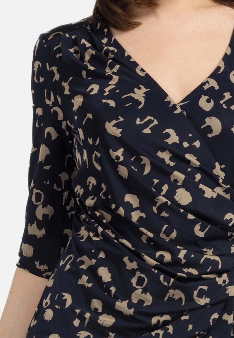 HELMIDGE Robe Fourreau Dunkel Blau Femme 6 HELMIDGE Robe Fourreau Dunkel Blau Femme – Image 4