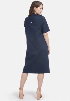 HELMIDGE Robe De Jour Dunkel Blau Femme -HELMIDGE Soldes Boutique 1d2e5741a17f4075ab580b0f01cef7dd