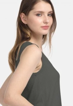 HELMIDGE Débardeur Khaki Femme -HELMIDGE Soldes Boutique 1ed9b2589b044a339560cdb65b76d9e8