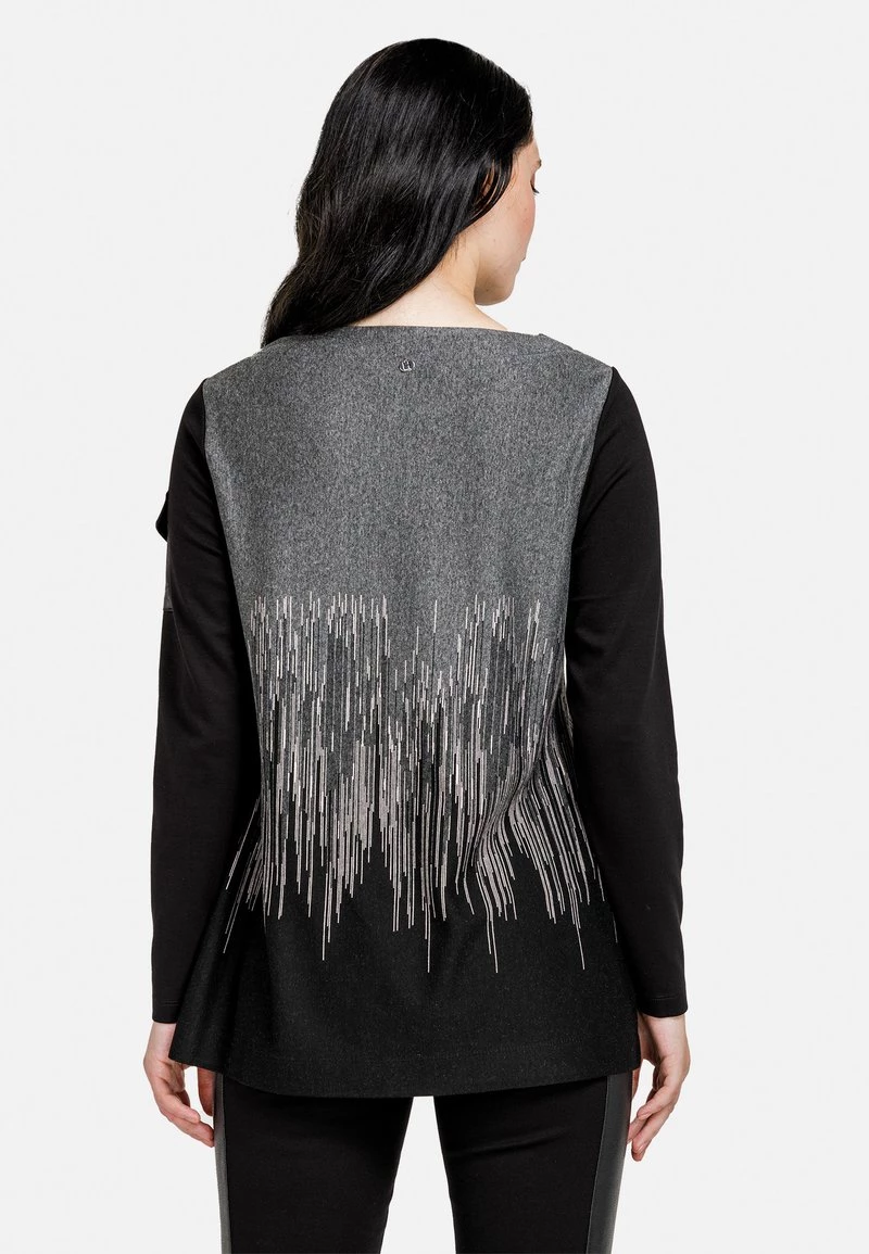 HELMIDGE T Shirt à Manches Longues Schwarz Femme 4 HELMIDGE T Shirt à Manches Longues Schwarz Femme – Image 2