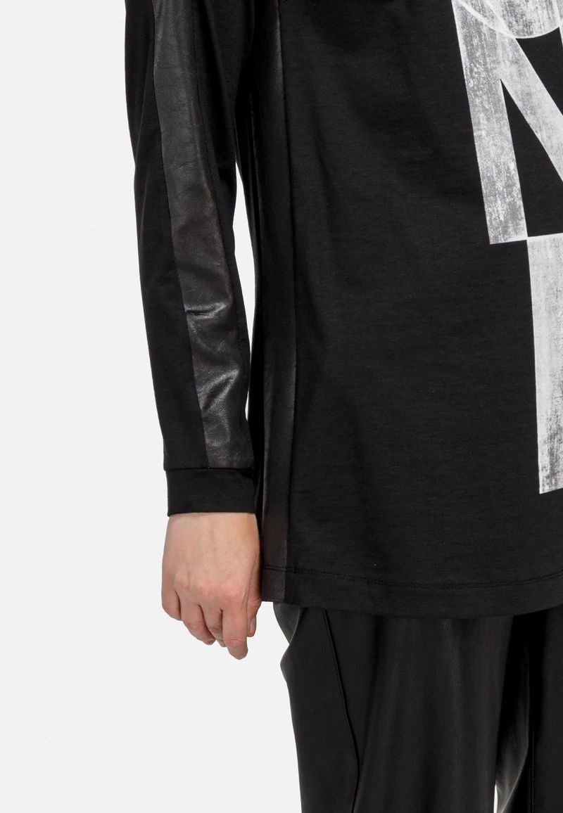 HELMIDGE T Shirt à Manches Longues Black Femme 7 HELMIDGE T Shirt à Manches Longues Black Femme – Image 5