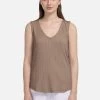 HELMIDGE Débardeur Beige Femme -HELMIDGE Soldes Boutique 215933ac849b45cca8c1da9cdce9e536