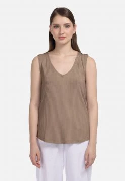 HELMIDGE Débardeur Beige Femme