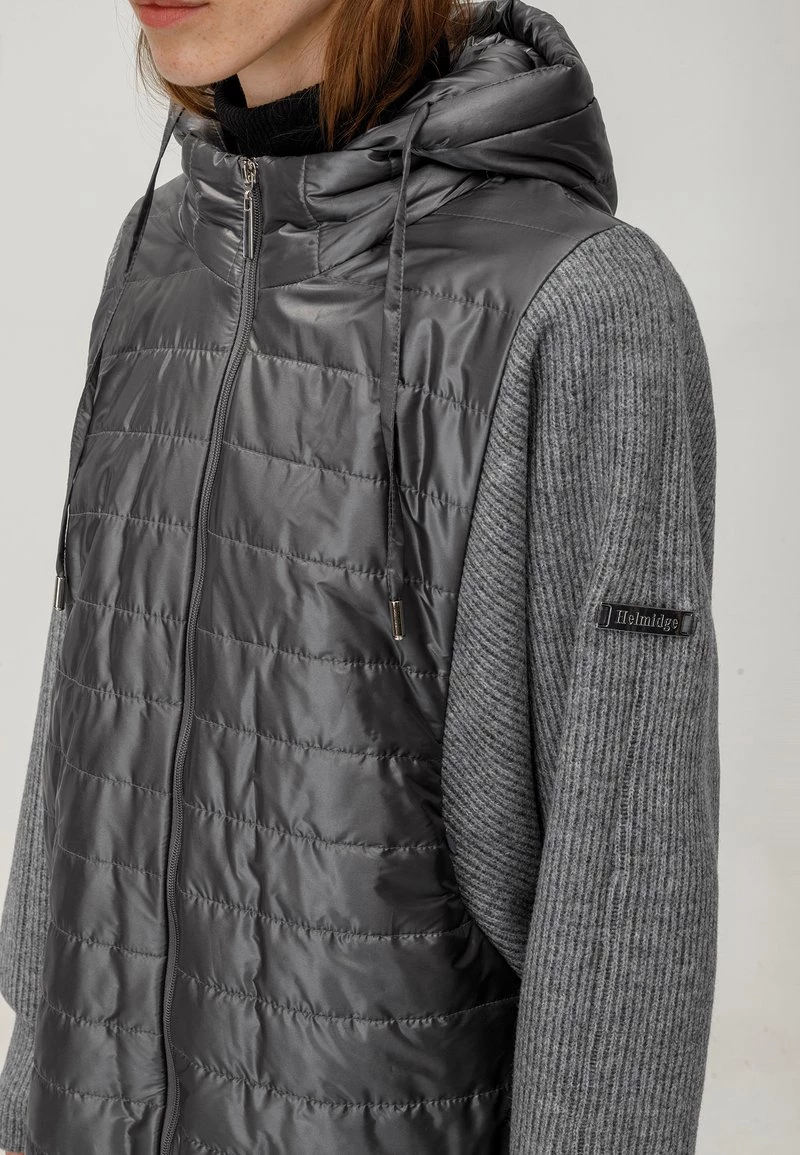 HELMIDGE Veste Mi Saison Grau Femme 3 HELMIDGE Veste Mi Saison Grau Femme