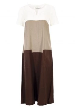 HELMIDGE Robe De Jour Braun Femme -HELMIDGE Soldes Boutique 2692dd77277e47bea44422d3b38107ba