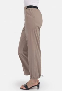 HELMIDGE Femme MIT ELASTISCHEM BUND Pantalon Classique Beige -HELMIDGE Soldes Boutique 27a53131b337467bb7e14324c8de12a5