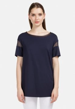 HELMIDGE Blouse Dunkel Blau Femme