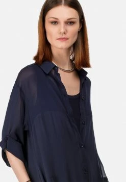 HELMIDGE Femme Robe Chemise Blau -HELMIDGE Soldes Boutique 2ad9b7848d674685a478e770eb4b91e7