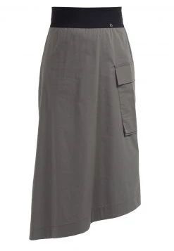 HELMIDGE Jupe Trapèze Khaki Femme -HELMIDGE Soldes Boutique 2dbc5c2f8d4d486490a043d6e29a8af1