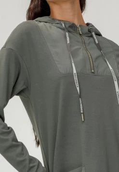 HELMIDGE Femme Robe En Jersey Hellkhaki -HELMIDGE Soldes Boutique 2e95e2c984664d569b40eb9c31469820