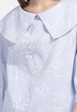 HELMIDGE Blouse Hellblau Femme -HELMIDGE Soldes Boutique 2fb27de12e154d808cb0a74150077a67