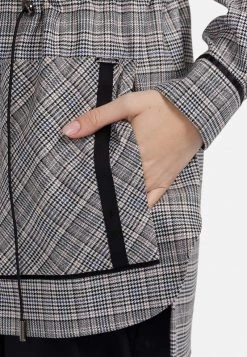 HELMIDGE Chemisier Kariert Beige Femme -HELMIDGE Soldes Boutique 303565ced32a49dcb93d73b8c8b0a29c