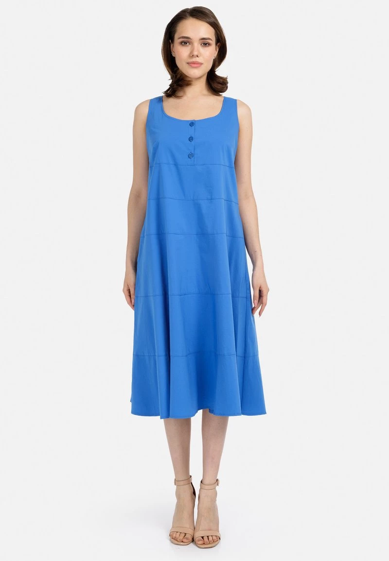 HELMIDGE Femme Robe De Jour Hellblau 3 HELMIDGE Femme Robe De Jour Hellblau