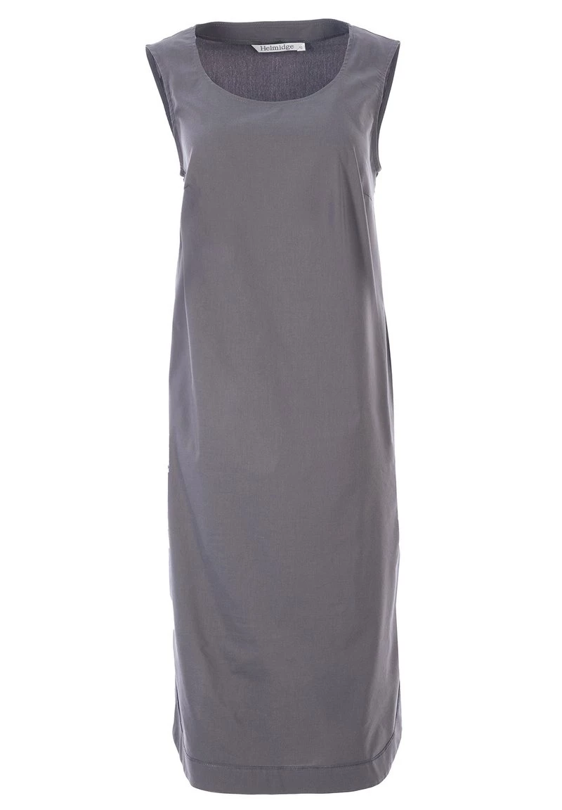 HELMIDGE Femme OHNE ÄRMEL Robe De Jour Dunkel Grau 9 HELMIDGE Femme OHNE ÄRMEL Robe De Jour Dunkel Grau – Image 7