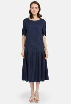 HELMIDGE Robe De Jour Dunkel Blau Femme