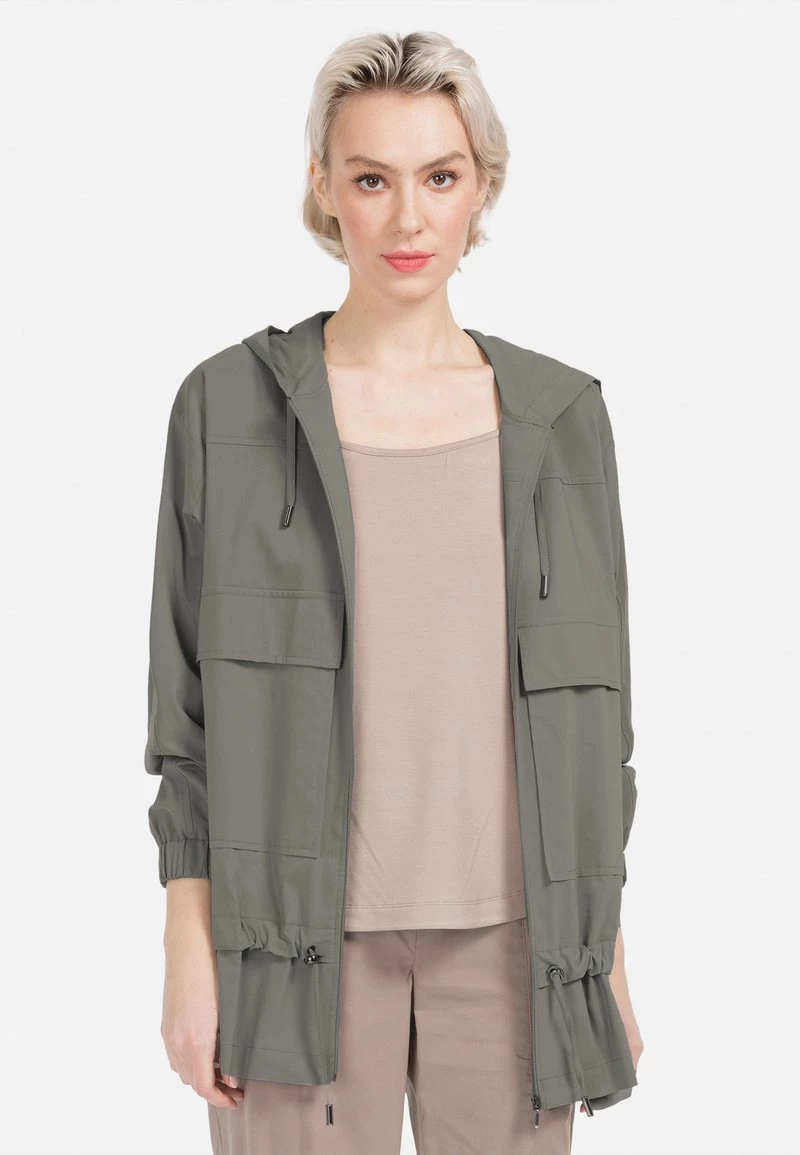 HELMIDGE Femme Veste Légère Khaki 3 HELMIDGE Femme Veste Légère Khaki