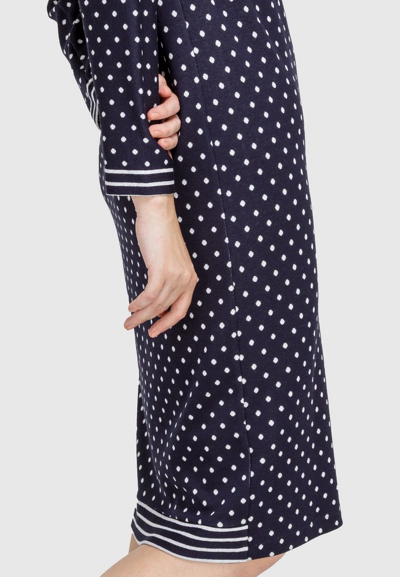 HELMIDGE Femme Robe Pull Dunkel Blau 6 HELMIDGE Femme Robe Pull Dunkel Blau – Image 4