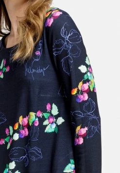 HELMIDGE Femme Robe De Jour Dunkel Blau -HELMIDGE Soldes Boutique 34d77d1cfbe346deb597e701509c7714