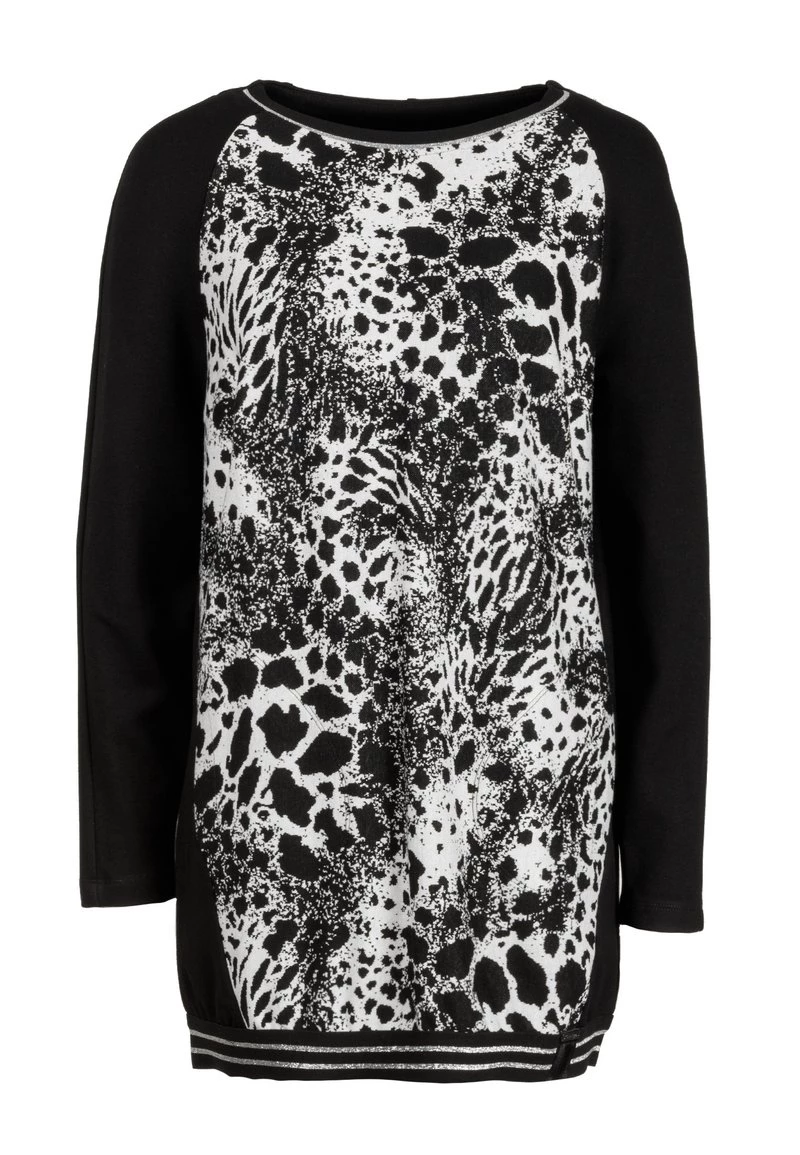 HELMIDGE Femme T Shirt à Manches Longues Schwarz/weiss 8 HELMIDGE Femme T Shirt à Manches Longues Schwarz/weiss – Image 6