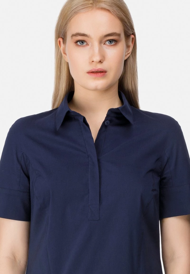 HELMIDGE Robe Chemise Blau Femme 5 HELMIDGE Robe Chemise Blau Femme – Image 3