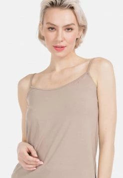 HELMIDGE Débardeur Beige Femme -HELMIDGE Soldes Boutique 36b1e15c7d044eaeb4fae77500207656