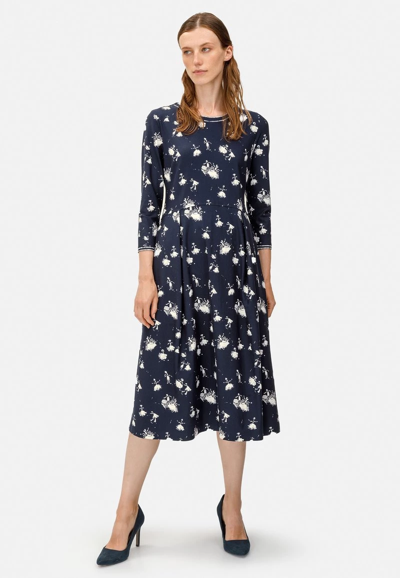 HELMIDGE Femme Robe De Jour Blau 3 HELMIDGE Femme Robe De Jour Blau